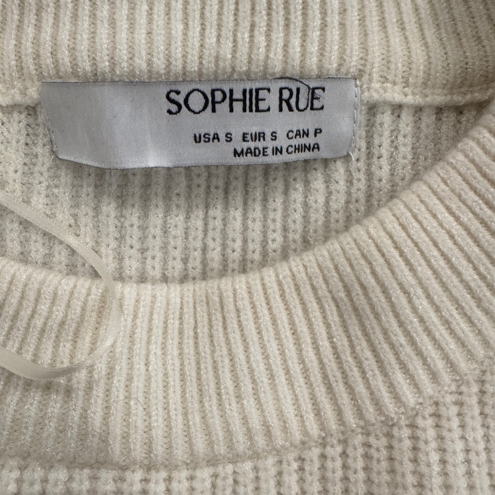 Sophie Rue Colorblock Knit Sweater – Size Small - Picture 3 of 5